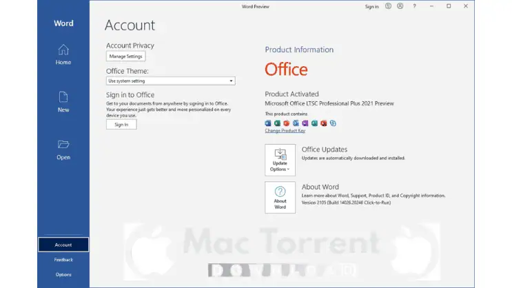 Microsoft Office 2024 v16.102.1 for Mac