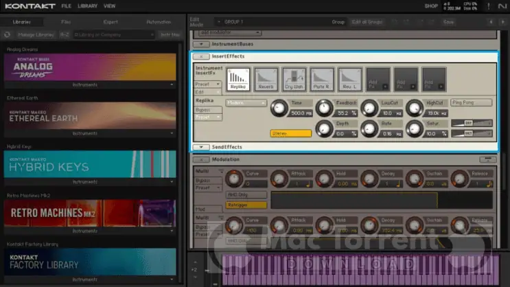 Native Instruments Kontakt 8 v8.10.2 for MacOS